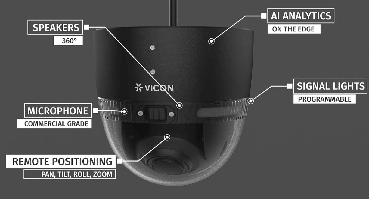 Vicon NEXT Edge AI video analytics powered by Hailo-15 vision processor